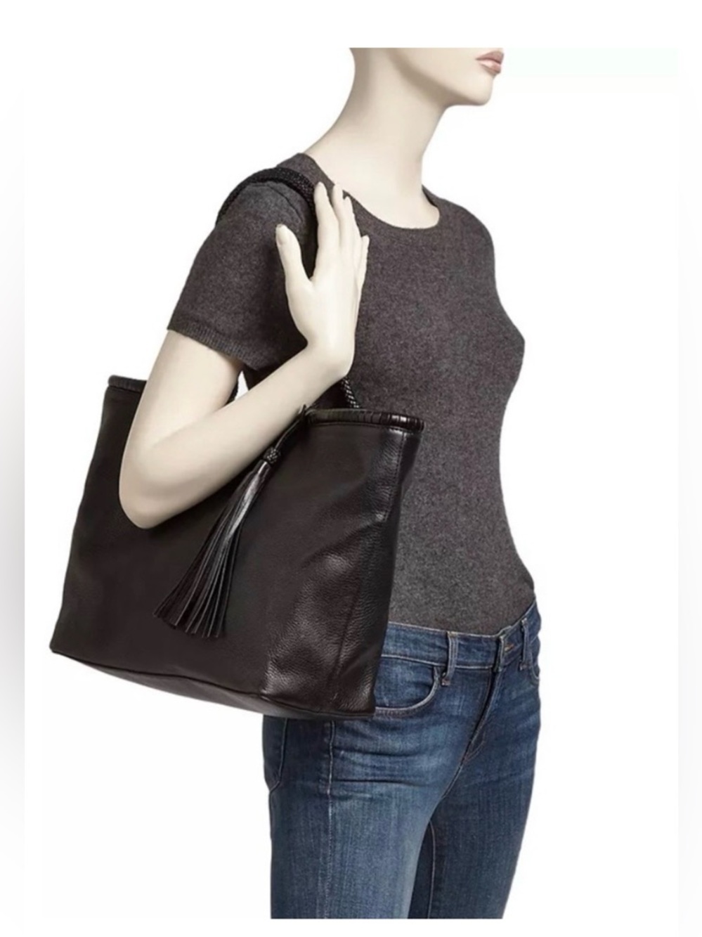 Tory Burch Taylor Tassel Tote - Picture 4 of 13